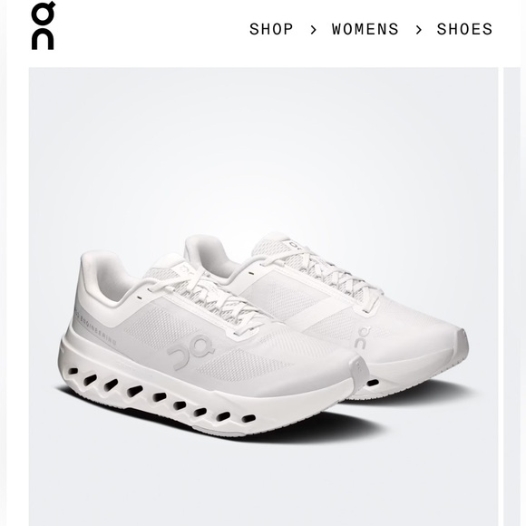 On Running Shoes - On Running Cloudsurfer Next White | White
Women size 8 gently used